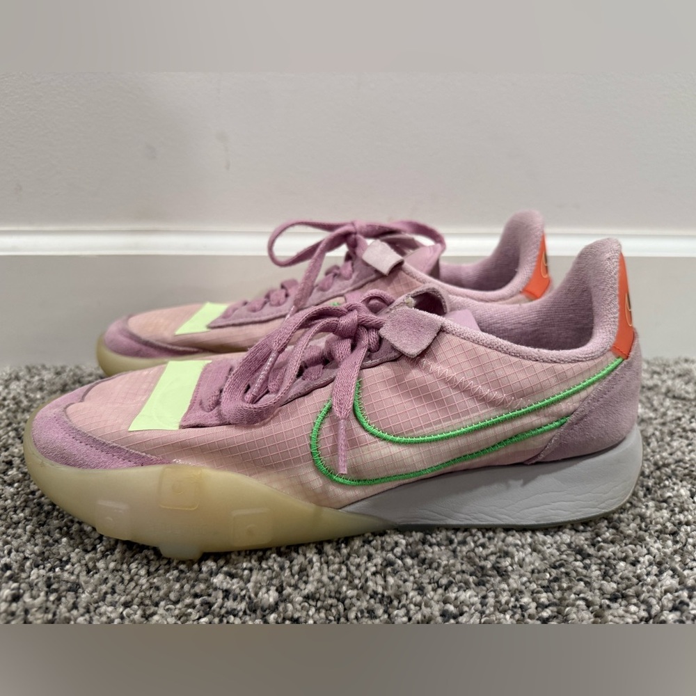 Nike is women's waffle racer 2X in arctic pink, size 10 - Picture 5 of 14